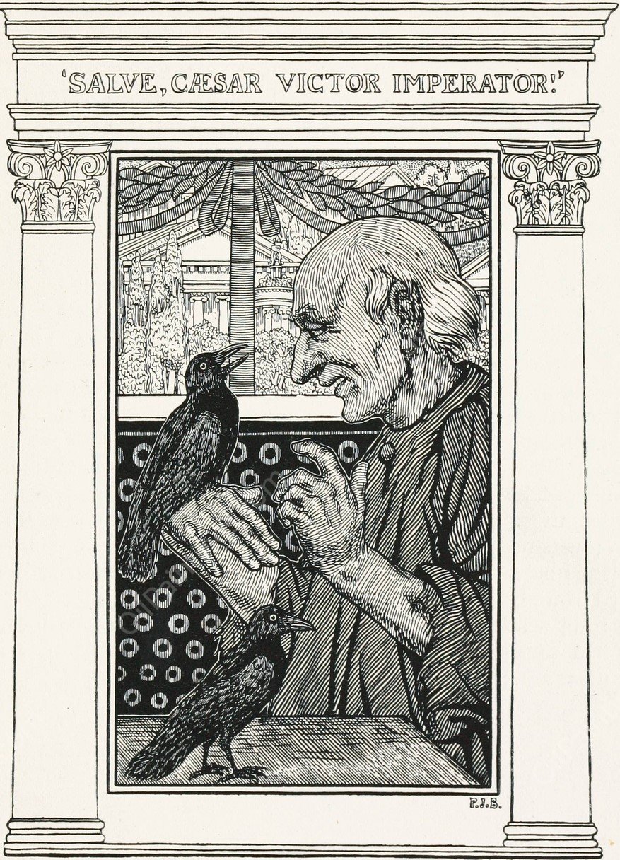 A hundred anecdotes of animals 009  by Percy J. Billinghurst - Hand-Painted Oil Painting Reproduction