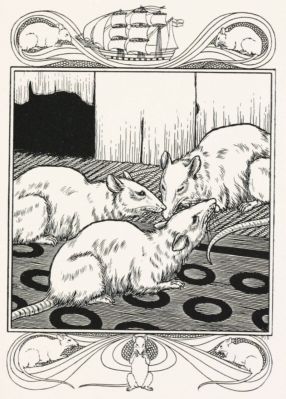 A hundred anecdotes of animals 015  by Percy J. Billinghurst - Hand-Painted Oil Painting Reproduction