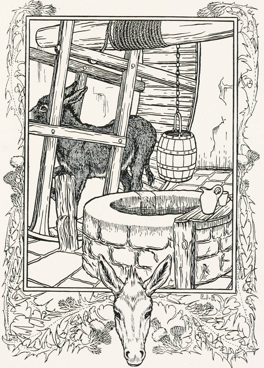 A hundred anecdotes of animals 031  by Percy J. Billinghurst - Hand-Painted Oil Painting Reproduction