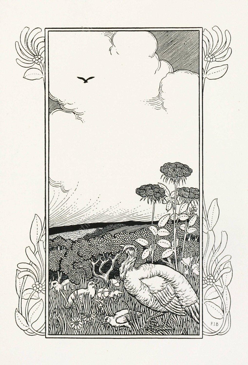 A hundred anecdotes of animals 045  by Percy J. Billinghurst - Hand-Painted Oil Painting Reproduction