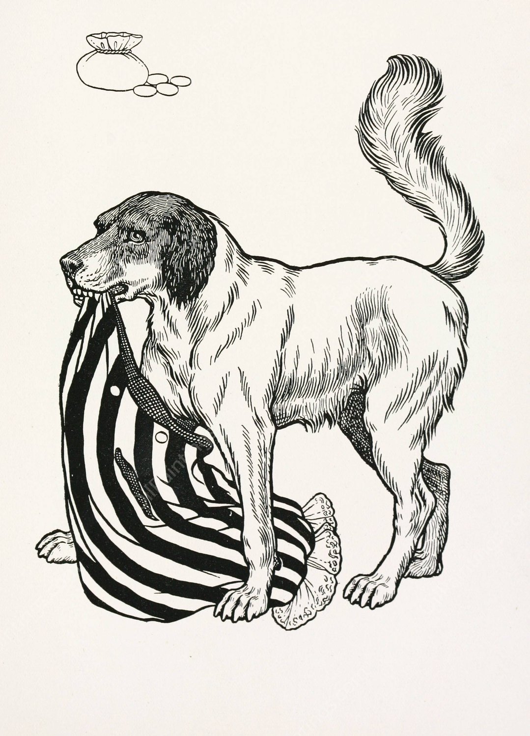 A hundred anecdotes of animals 054  by Percy J. Billinghurst - Hand-Painted Oil Painting Reproduction