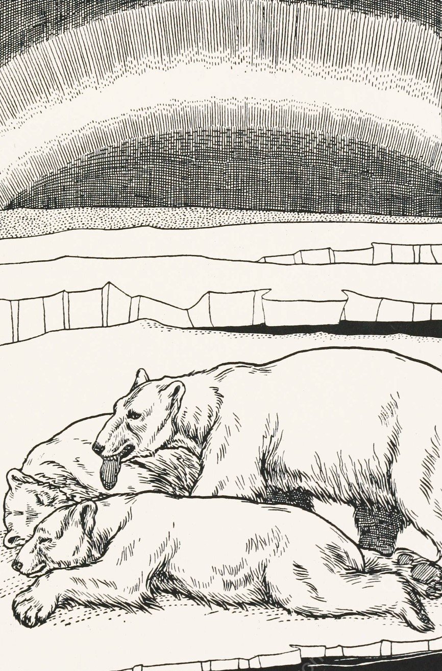 A hundred anecdotes of animals 059  by Percy J. Billinghurst - Hand-Painted Oil Painting Reproduction