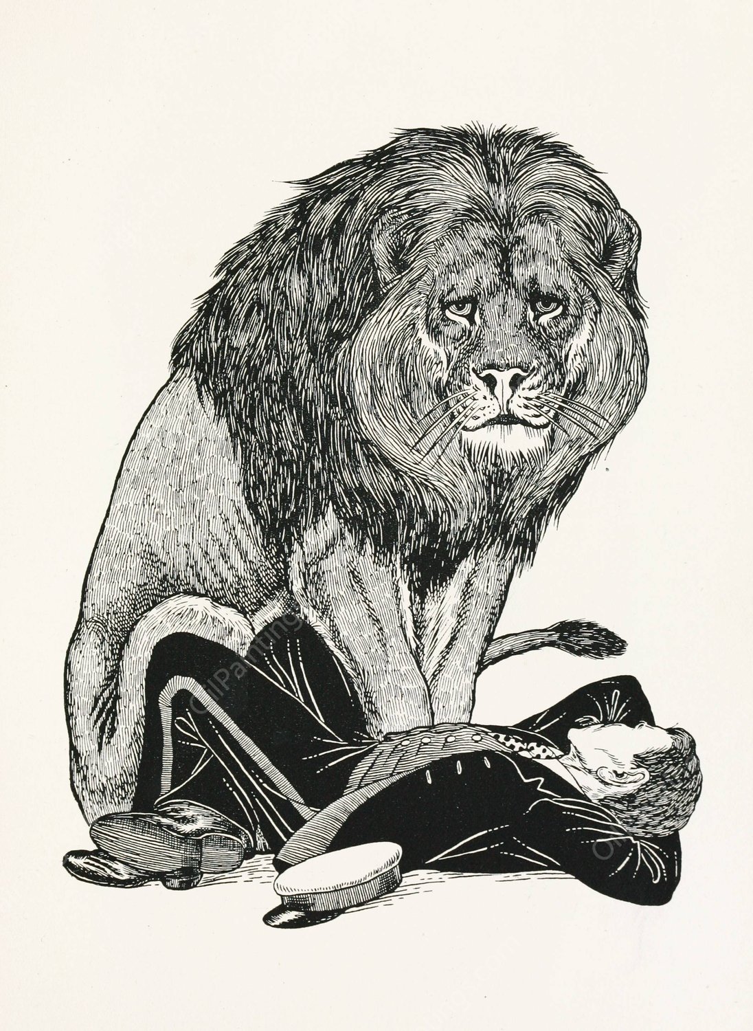 A hundred anecdotes of animals 069  by Percy J. Billinghurst - Hand-Painted Oil Painting Reproduction