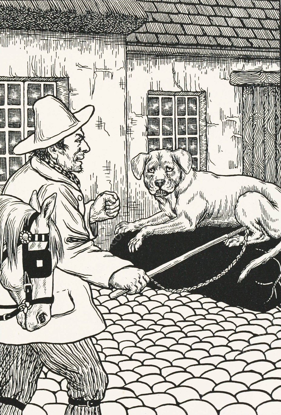 A hundred anecdotes of animals 070  by Percy J. Billinghurst - Hand-Painted Oil Painting Reproduction