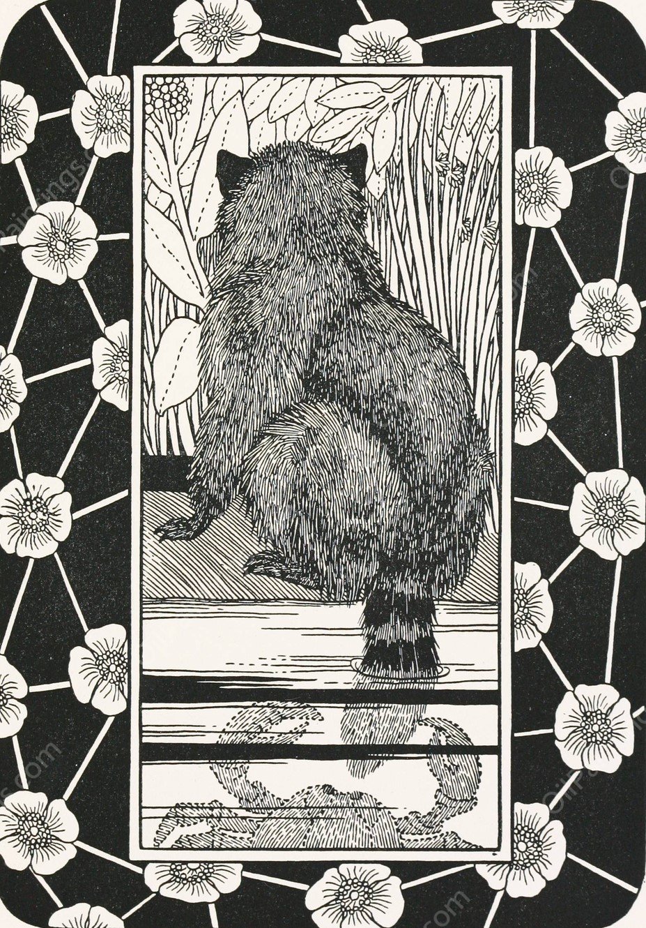 A hundred anecdotes of animals 077  by Percy J. Billinghurst - Hand-Painted Oil Painting Reproduction