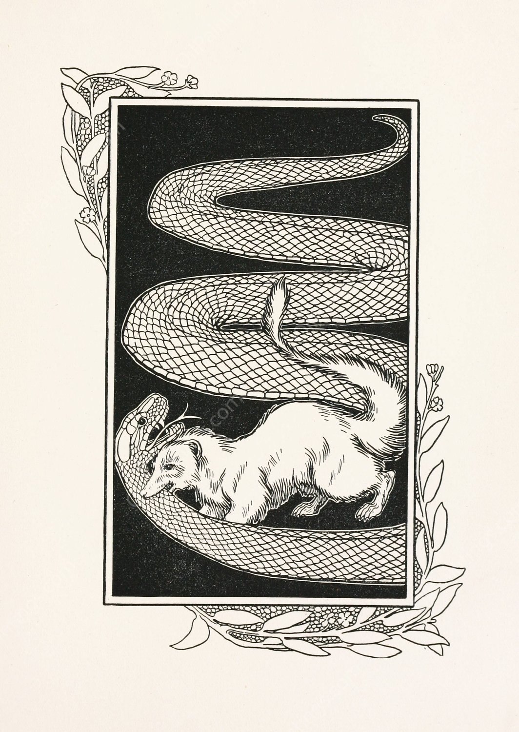 A hundred anecdotes of animals 080  by Percy J. Billinghurst - Hand-Painted Oil Painting Reproduction