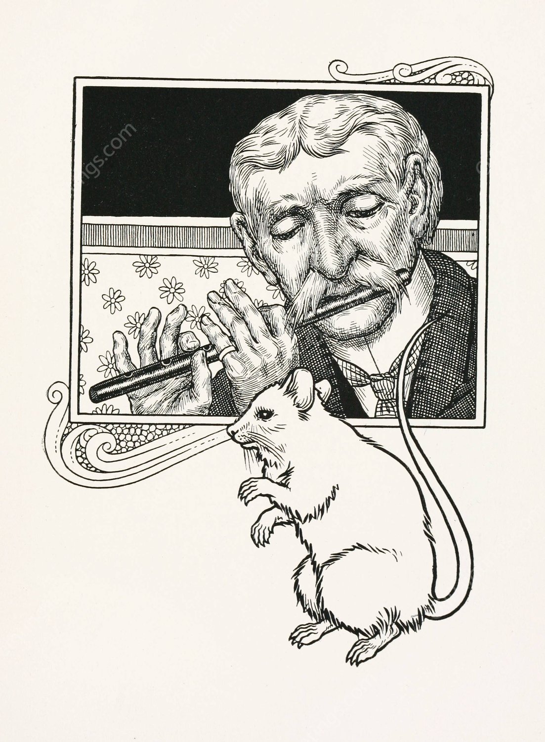 A hundred anecdotes of animals 082  by Percy J. Billinghurst - Hand-Painted Oil Painting Reproduction