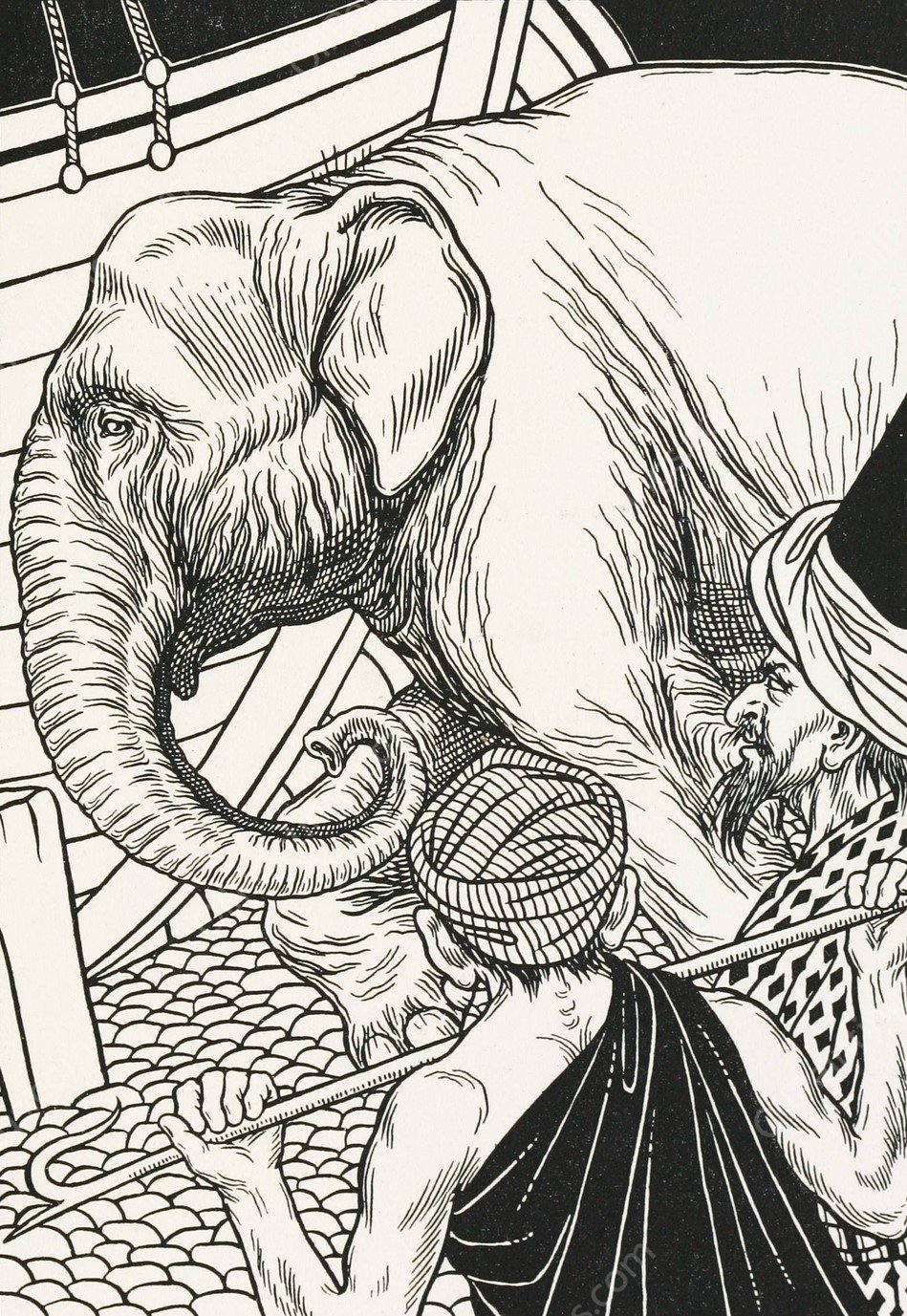 A hundred anecdotes of animals 094  by Percy J. Billinghurst - Hand-Painted Oil Painting Reproduction