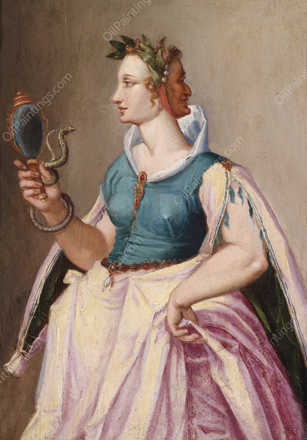 Allegory Of Vanity by Peter Candid - Hand-Painted Oil Painting Reproduction