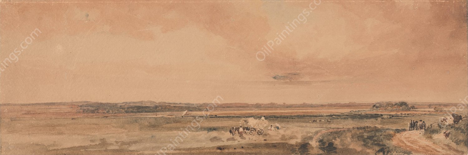 Harvest Time by Peter Dewint - Hand-Painted Oil Painting Reproduction