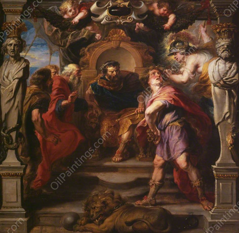 Wrath of Achilles by Peter Paul Rubens - Hand-Painted Oil Painting Reproduction