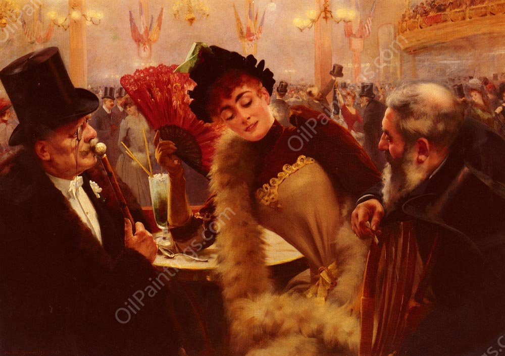 Independence Day by Pierre Andre Brouillet - Hand-Painted Oil Painting Reproduction