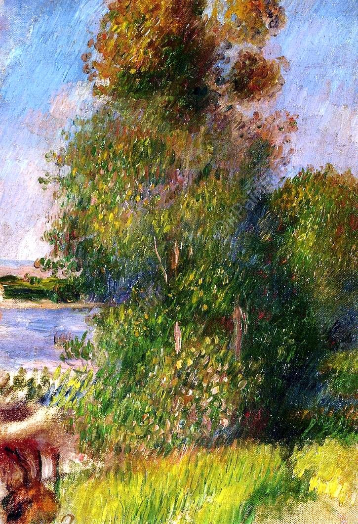 Landscape 20 by Pierre-Auguste Renoir - Hand-Painted Oil Painting Reproduction