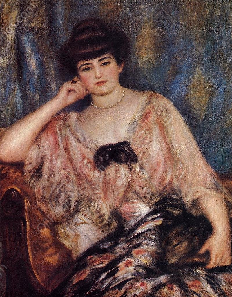 Misia by Pierre-Auguste Renoir - Hand-Painted Oil Painting Reproduction