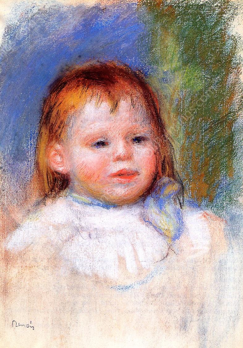 Portrait of Jean Renoir by Pierre-Auguste Renoir - Hand-Painted Oil Painting Reproduction