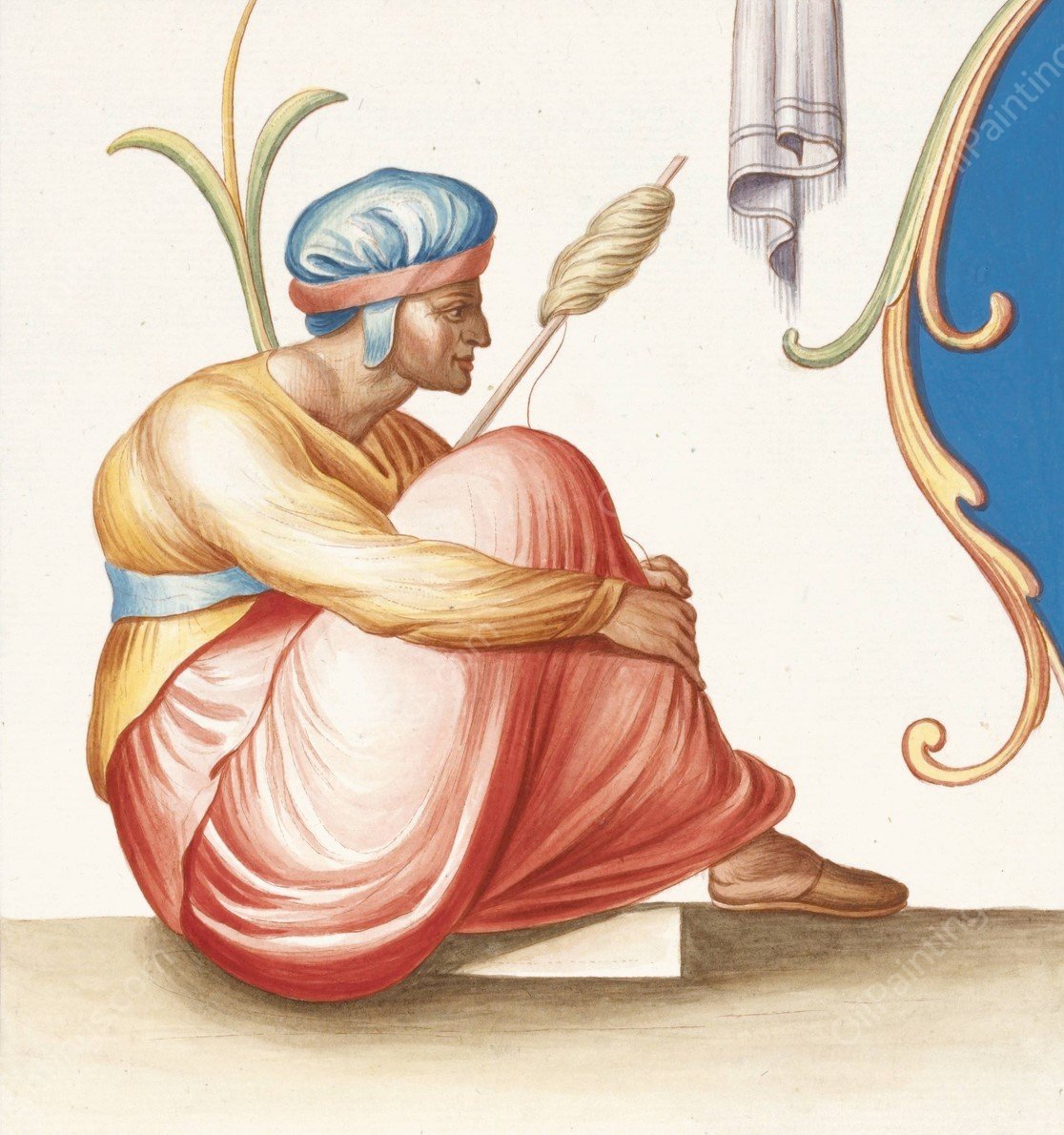 Copiad 1 by Pierre-Jean Mariette - Hand-Painted Oil Painting Reproduction