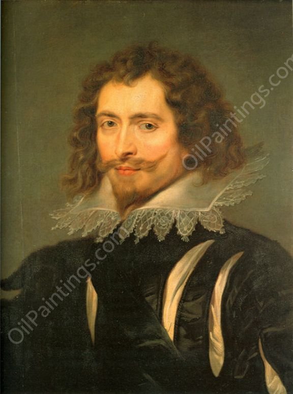 George Villiers, Duke of Buckingham by Peter Paul Rubens - Hand-Painted Oil Painting Reproduction