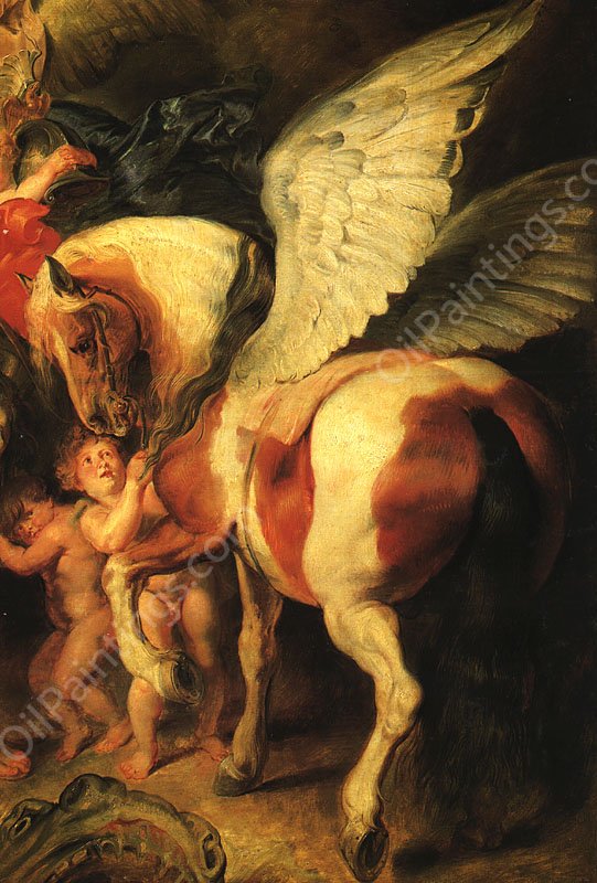 Perseus and Andromeda Detail by Peter Paul Rubens - Hand-Painted Oil Painting Reproduction