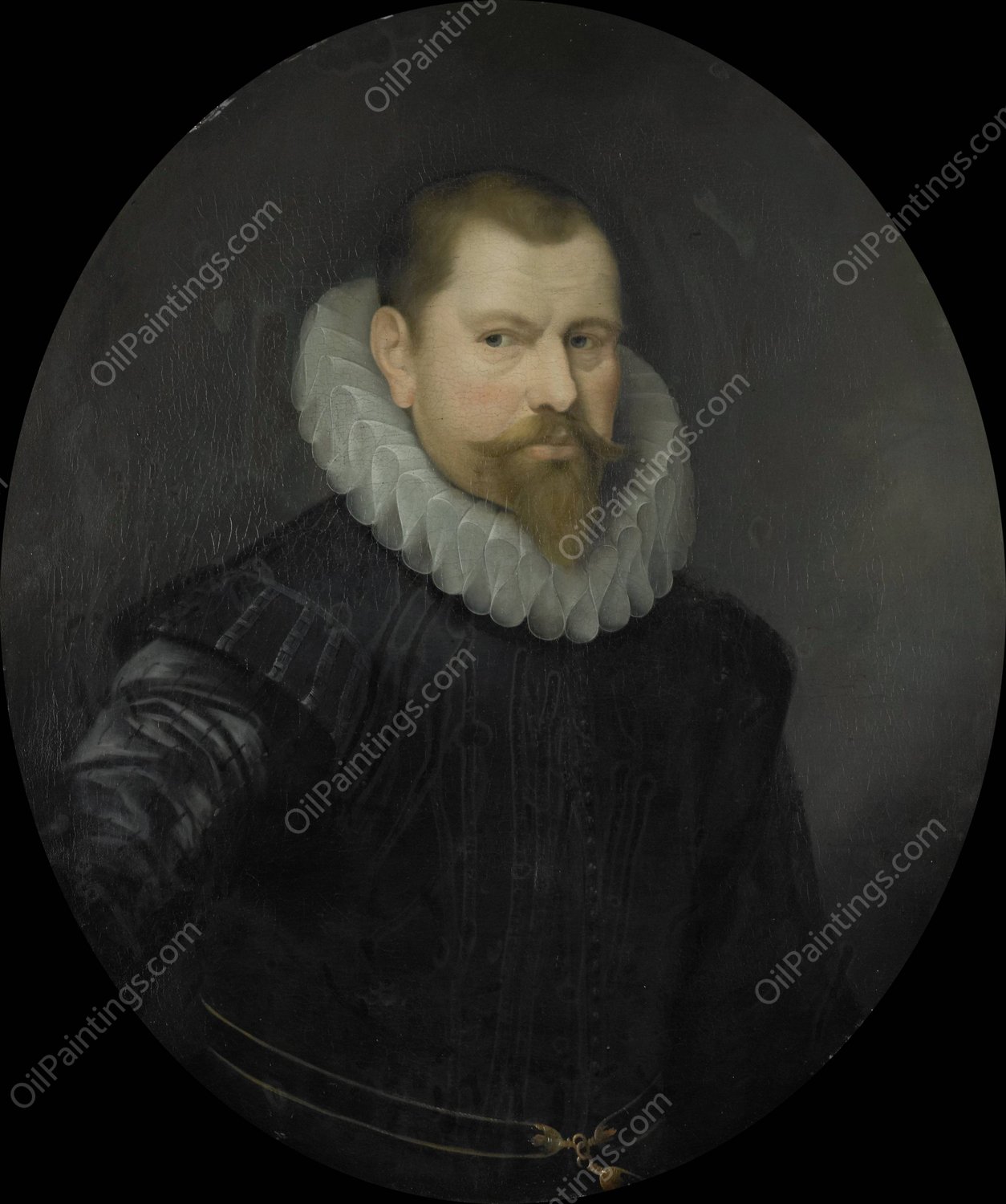 Portrait of Cornelis Matelieff the Younger, Director of the Rotterdam Chamber of the Dutch East India Company, elected 1602  by Pieter Van Der Werff - Hand-Painted Oil Painting Reproduction