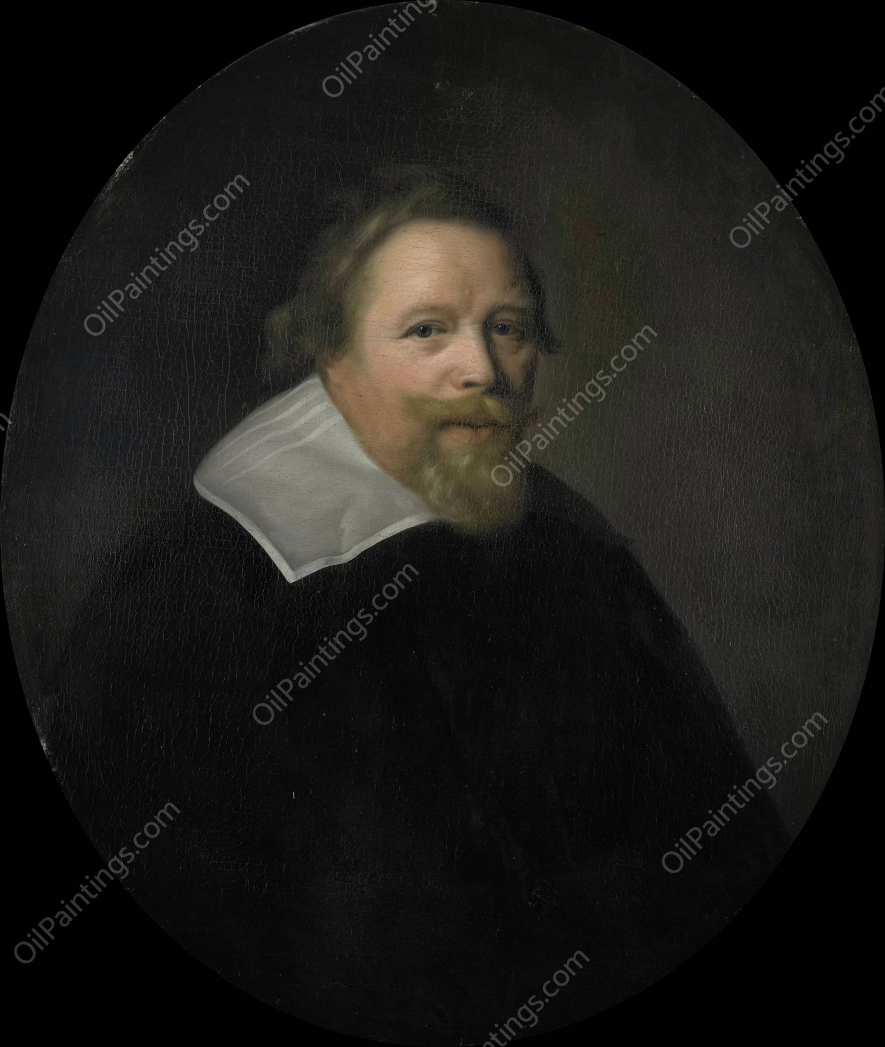 Portrait of Pieter Sonmans, Director of the Rotterdam Chamber of the Dutch East India Company, elected 1631  by Pieter Van Der Werff - Hand-Painted Oil Painting Reproduction
