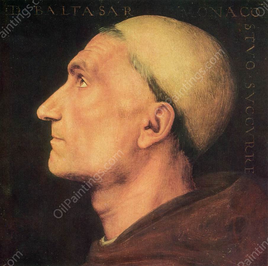 Don Baldassare di Antonio di Angelo by Pietro Perugino - Hand-Painted Oil Painting Reproduction