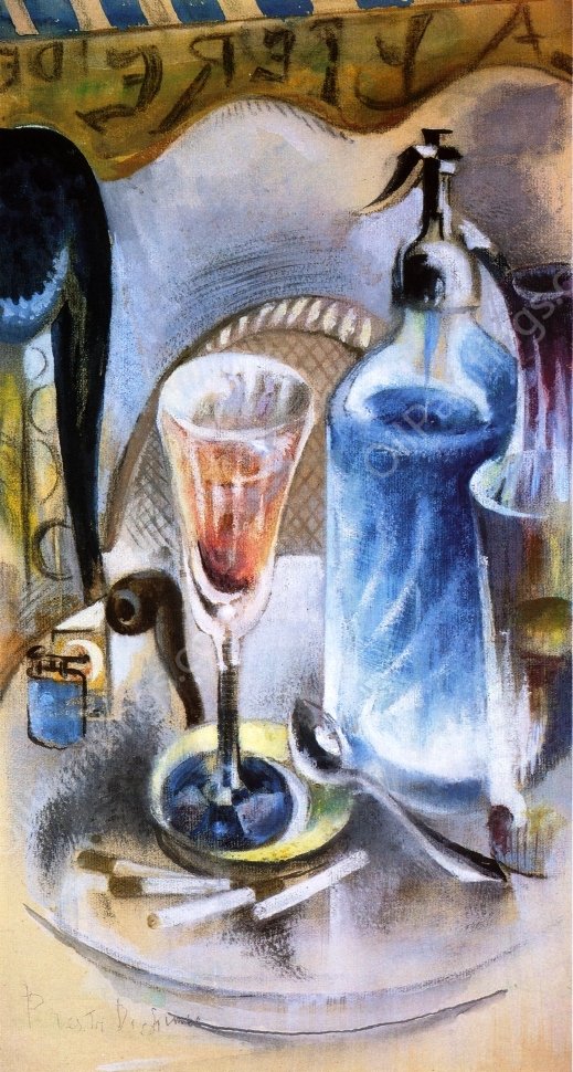 The Siphon by Preston Dickinson - Hand-Painted Oil Painting Reproduction