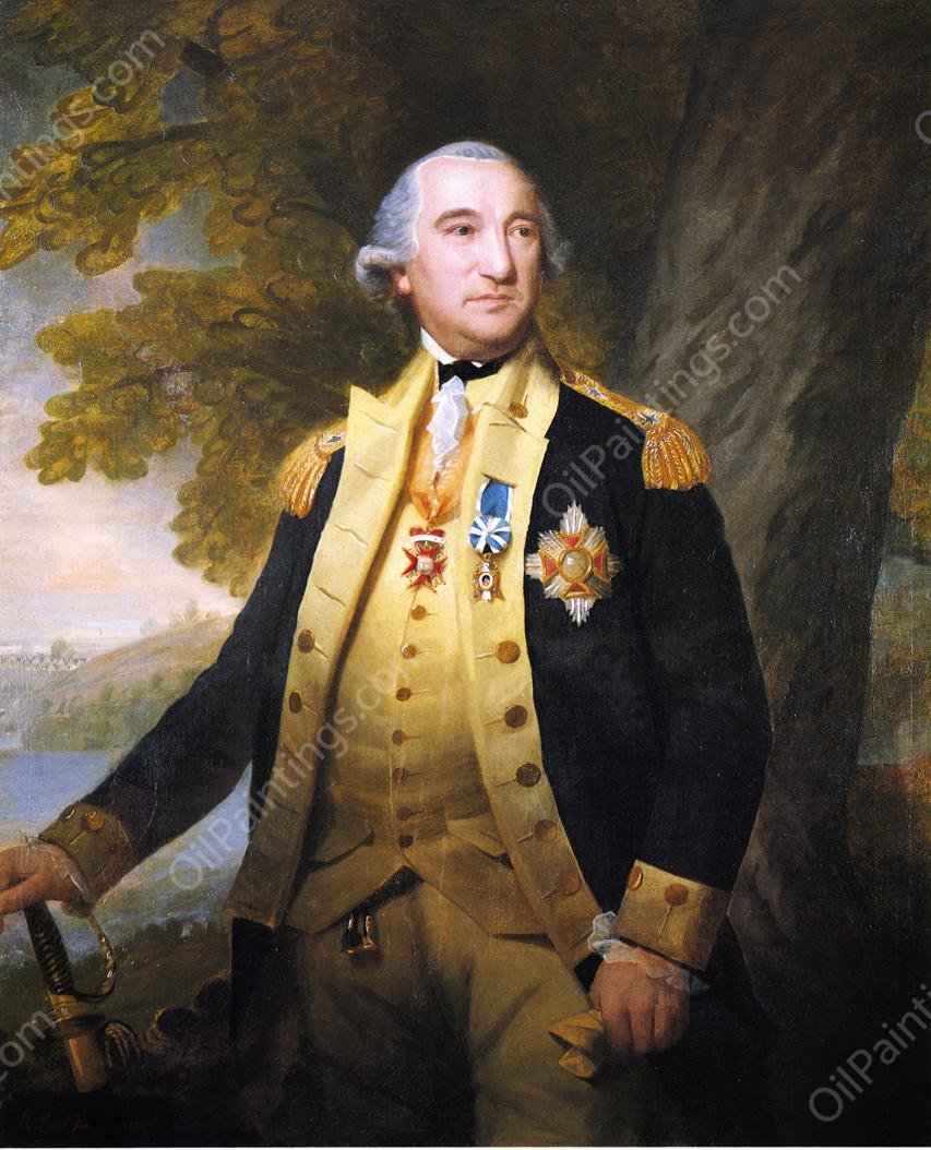 Baron von Steuben by Ralph Earl - Hand-Painted Oil Painting Reproduction