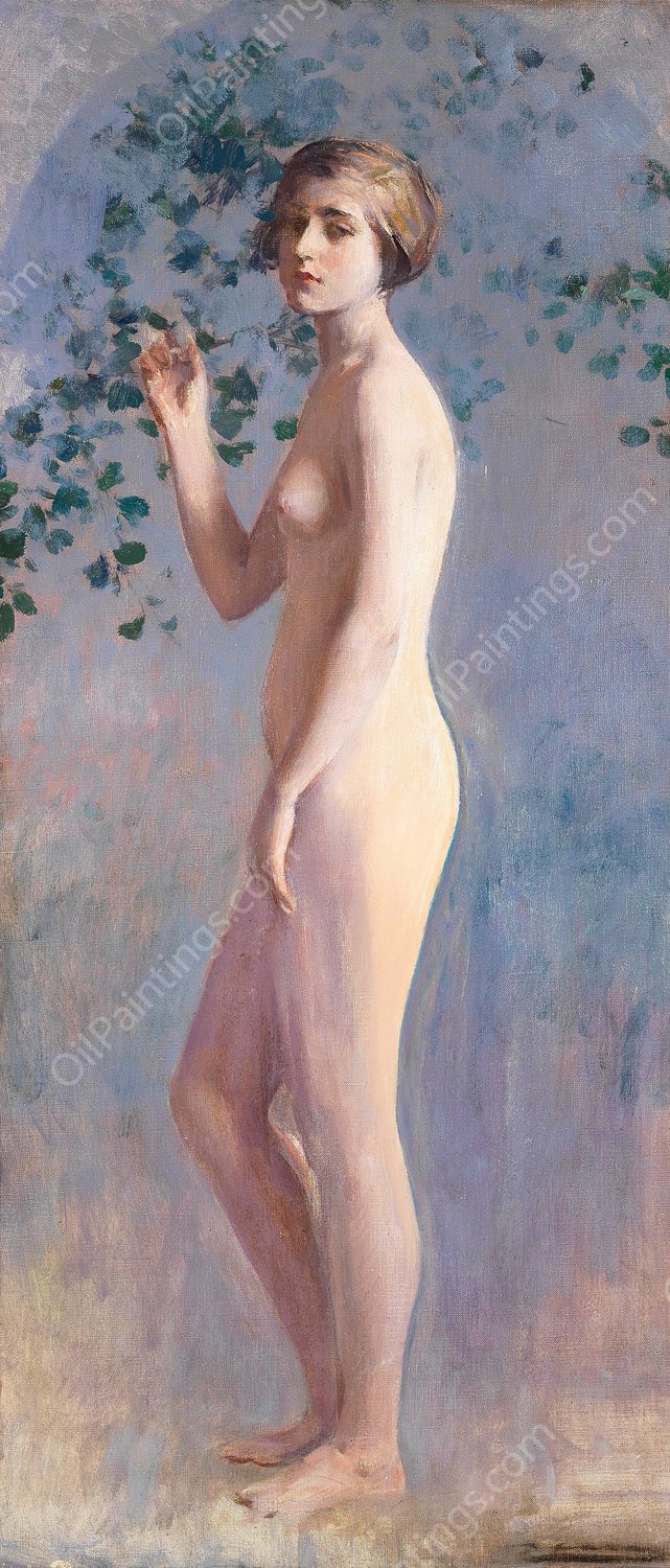 Desnudo by Ramon Casas - Hand-Painted Oil Painting Reproduction
