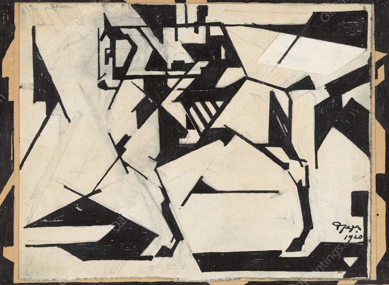 Ruiter  by Reijer Stolk - Hand-Painted Oil Painting Reproduction