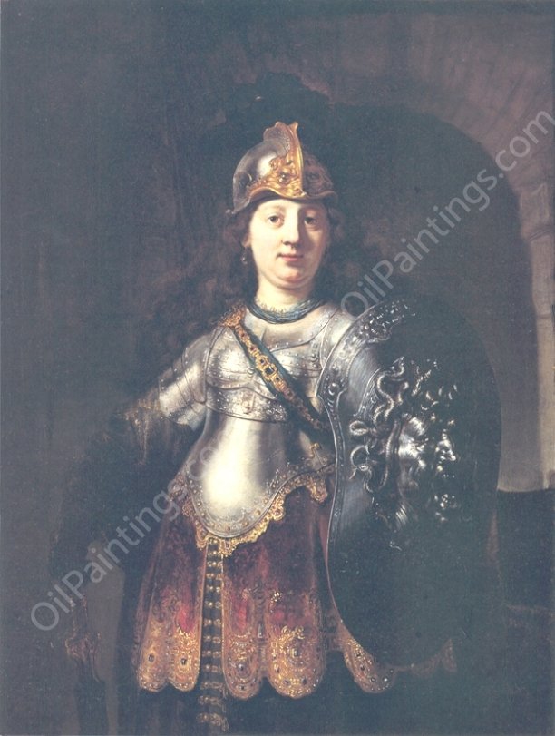 Bellona by Rembrandt Van Rijn - Hand-Painted Oil Painting Reproduction