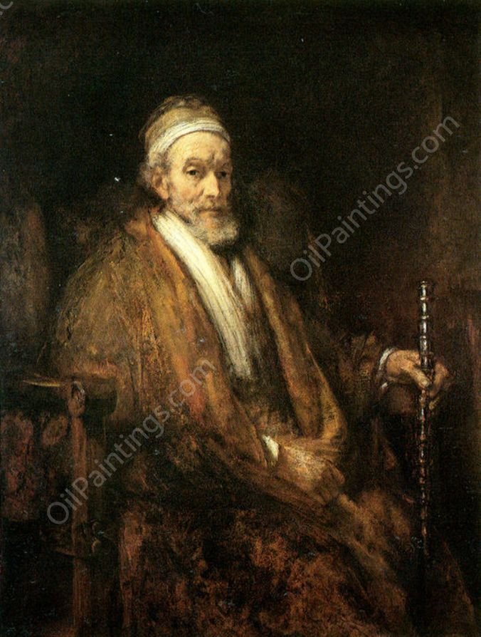Jacob Tripp by Rembrandt Van Rijn - Hand-Painted Oil Painting Reproduction