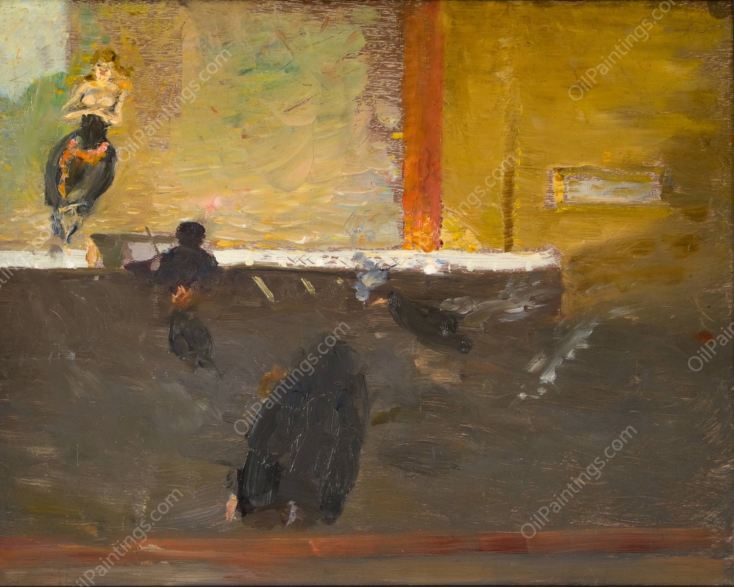 Variete  by Richard Bergh - Hand-Painted Oil Painting Reproduction