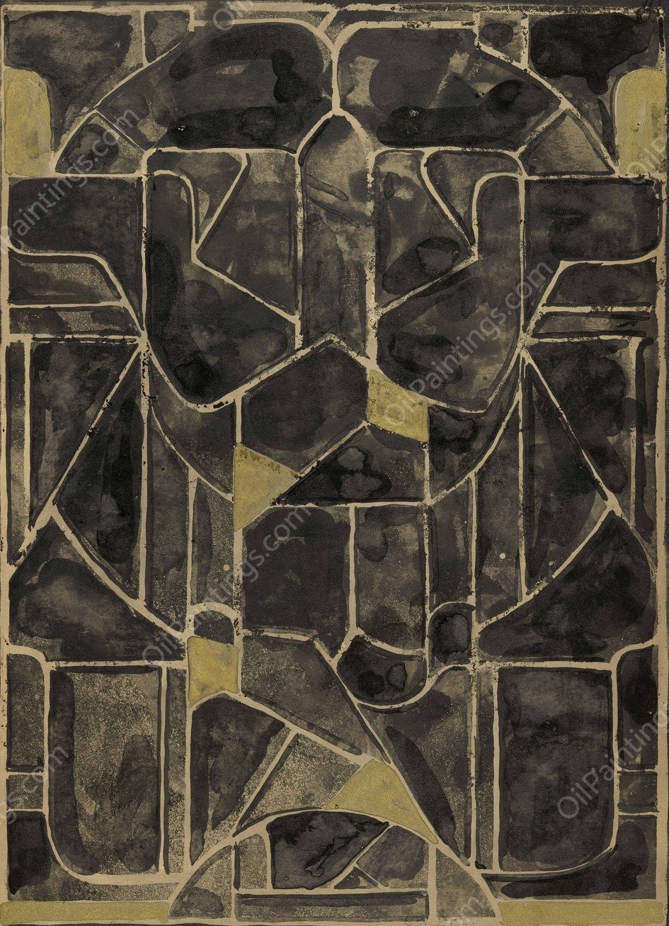 Kiemcel II  by Richard Nicolaus Roland Holst - Hand-Painted Oil Painting Reproduction