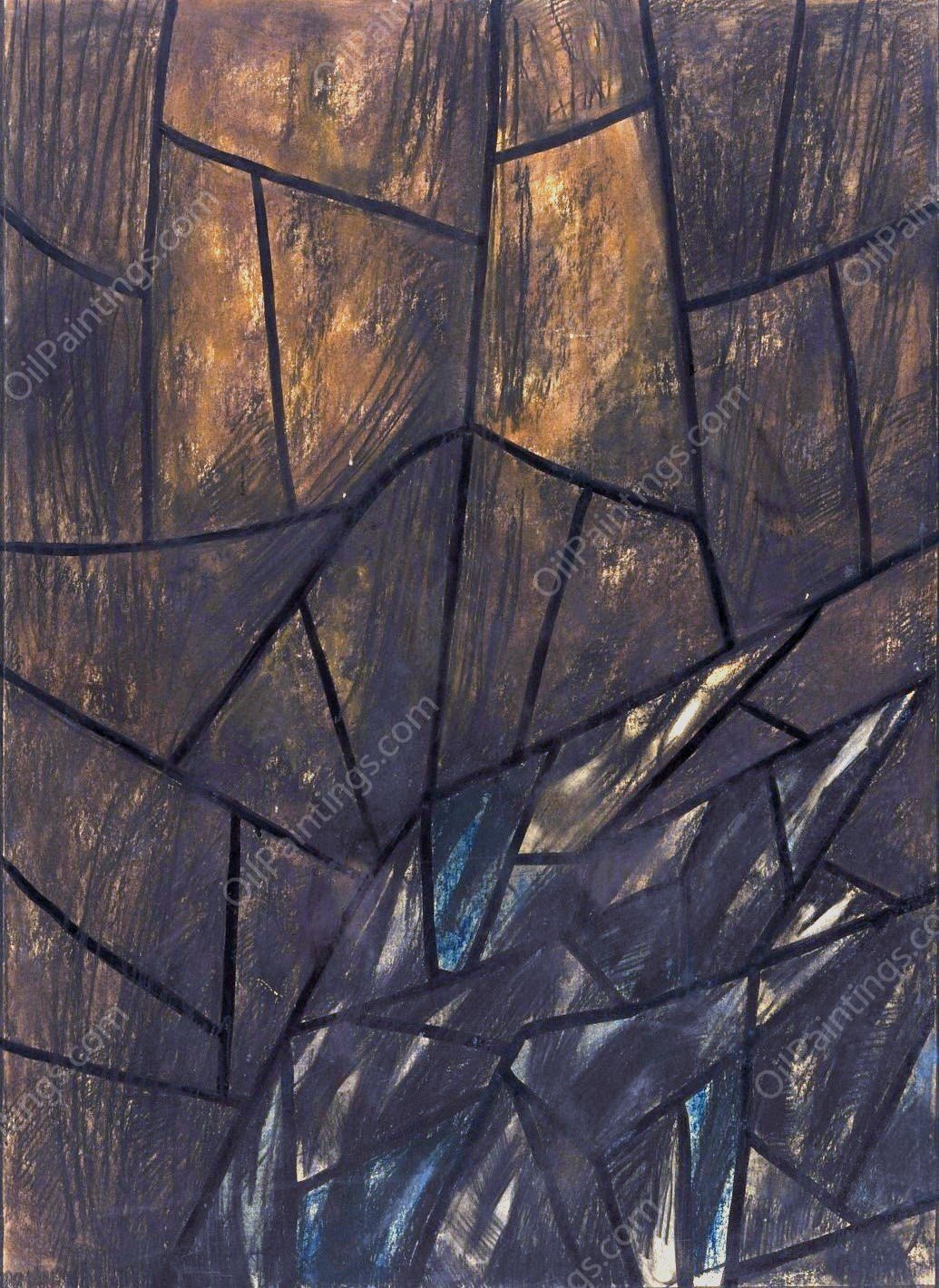 Ontwerp voor raam in het Noordertransept in de Dom te Utrecht 30  by Richard Nicolaus Roland Holst - Hand-Painted Oil Painting Reproduction