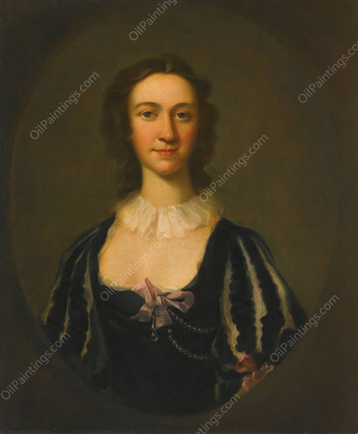 Portrait Of Flora Macdonald  by Richard Wilson - Hand-Painted Oil Painting Reproduction