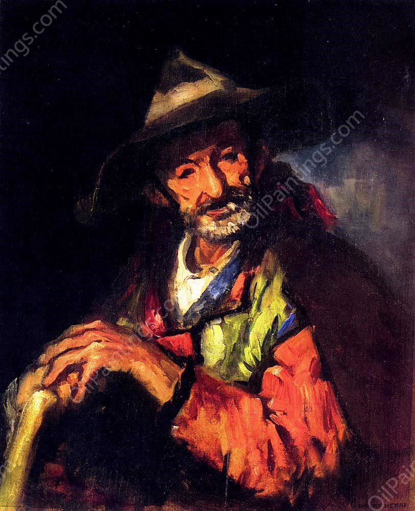 El Segoviano by Robert Henri - Hand-Painted Oil Painting Reproduction