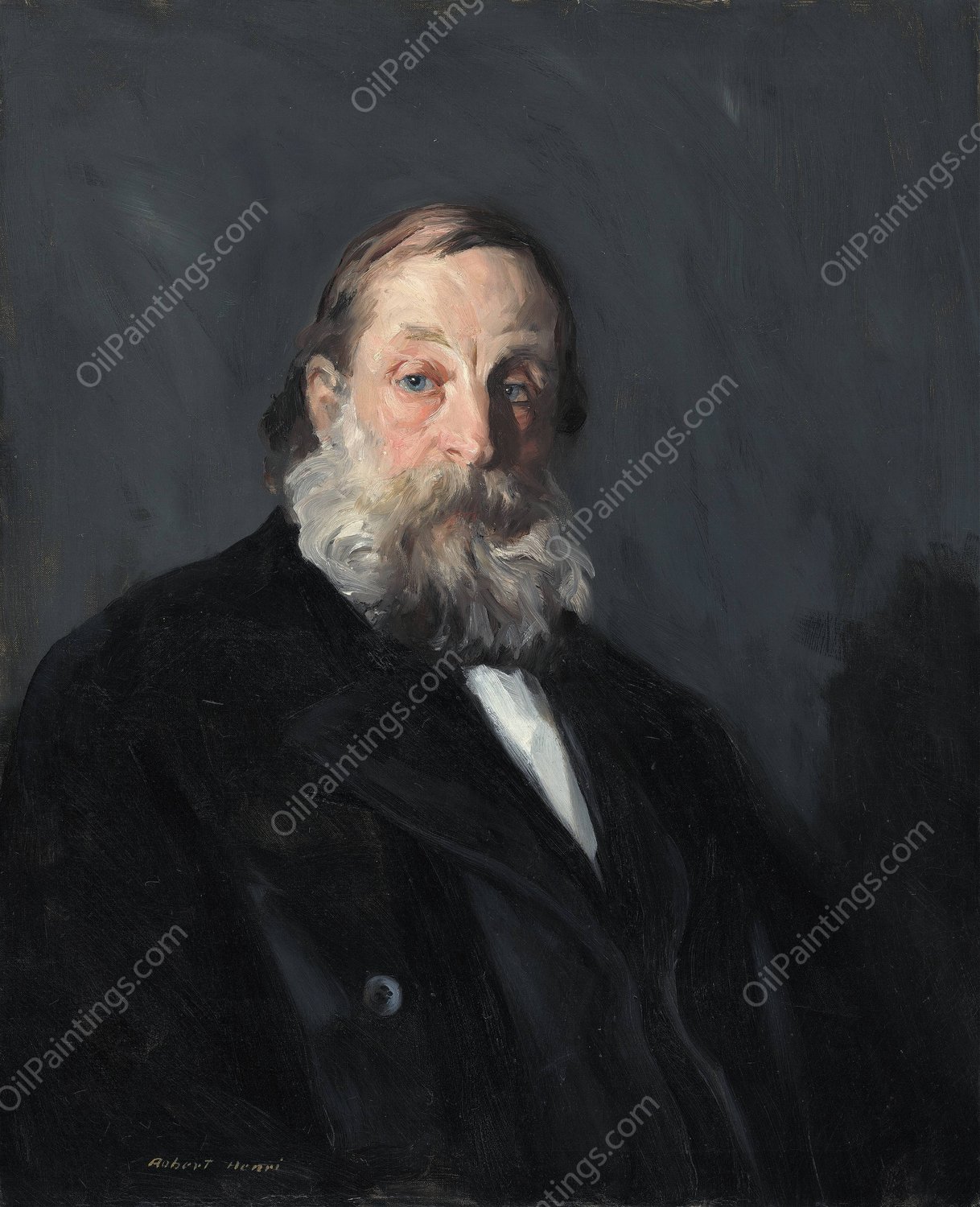 George Cotton Smith  by Robert Henri - Hand-Painted Oil Painting Reproduction