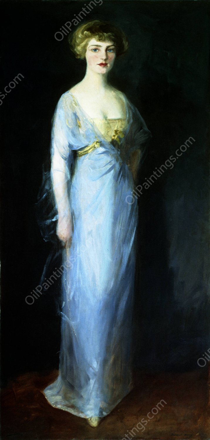 Portrait of Dorothy Wagstaff  by Robert Henri - Hand-Painted Oil Painting Reproduction