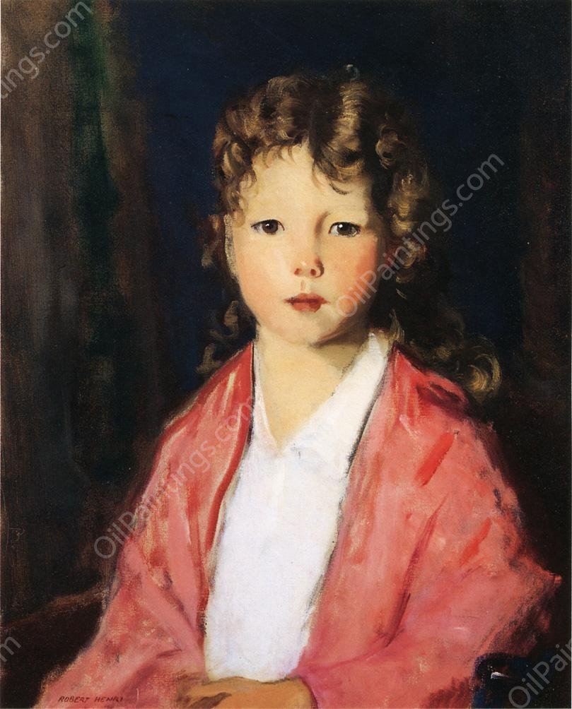 Portrait of Jean McVitty by Robert Henri - Hand-Painted Oil Painting Reproduction
