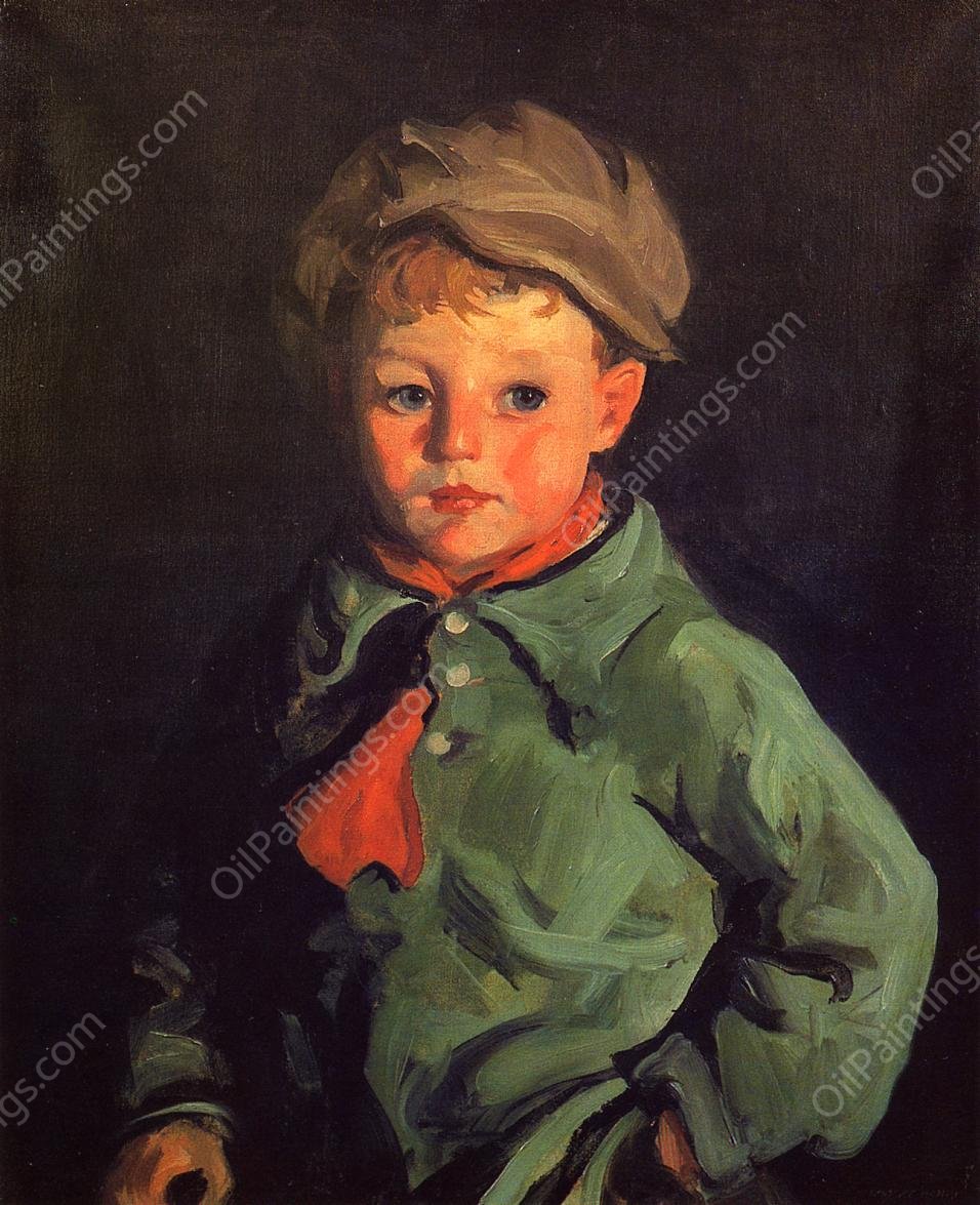 Skipper Mick by Robert Henri - Hand-Painted Oil Painting Reproduction
