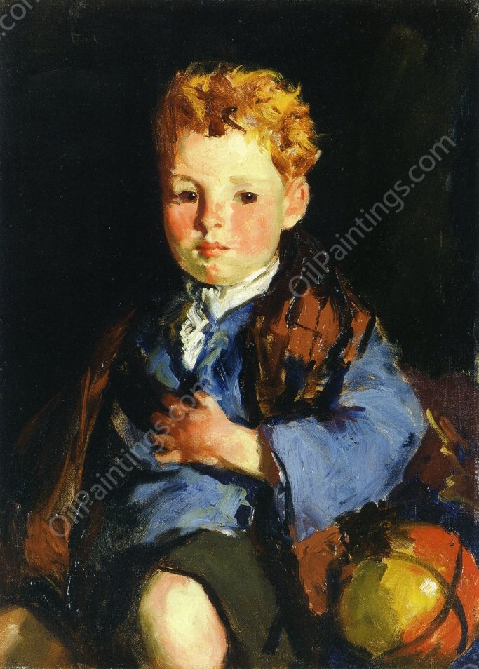 The Bishop by Robert Henri - Hand-Painted Oil Painting Reproduction