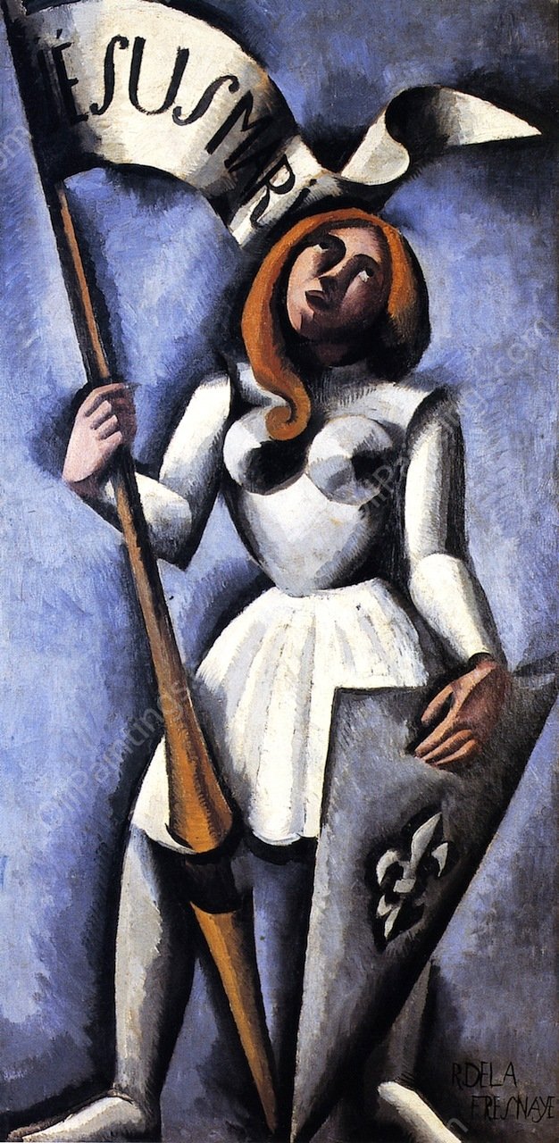 Joan of Arc by Roger De La Fresnaye - Hand-Painted Oil Painting Reproduction
