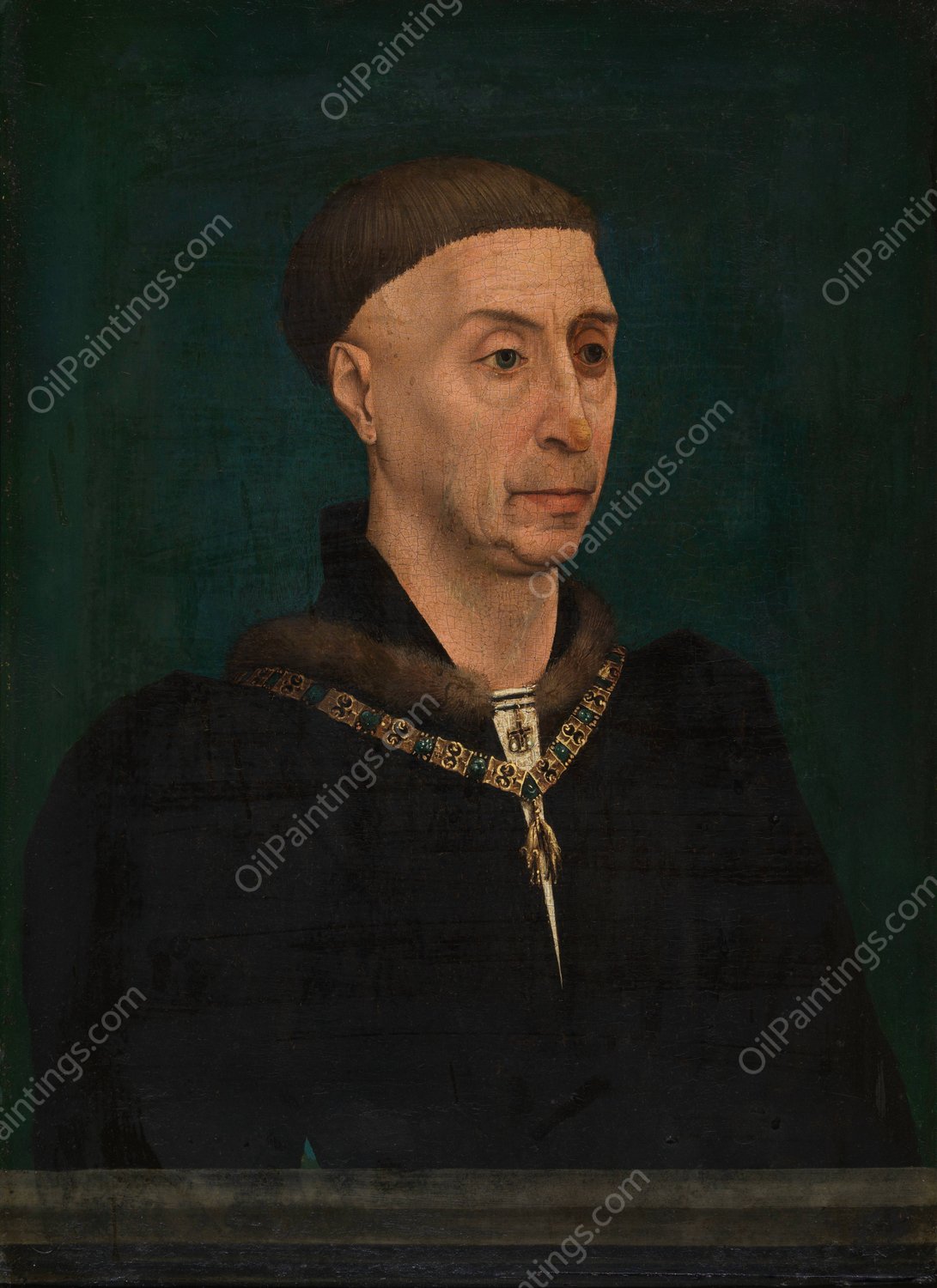 Philip the Good by Rogier Van Der Weyden - Hand-Painted Oil Painting Reproduction