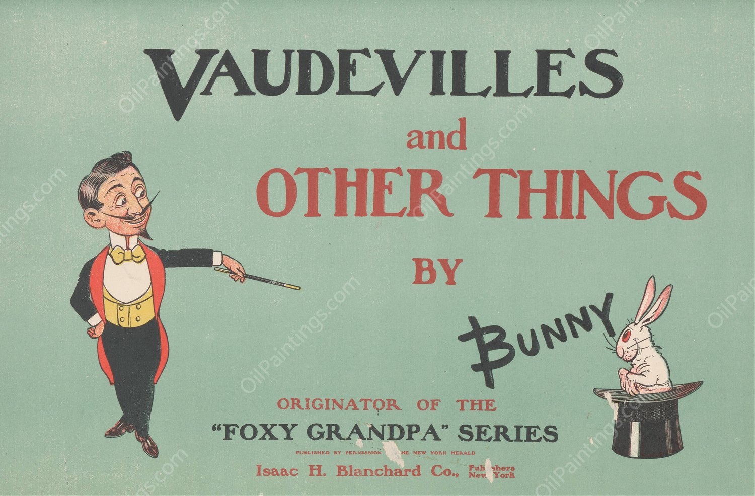 Vaudvilles and other things by Bunny  by Rupert Bunny - Hand-Painted Oil Painting Reproduction