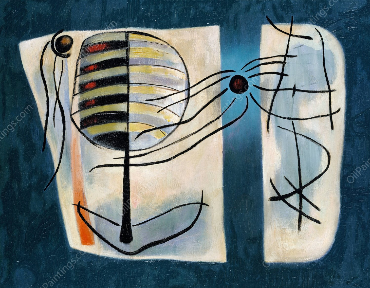 Untitled  by Rupert D. Turnbull - Hand-Painted Oil Painting Reproduction