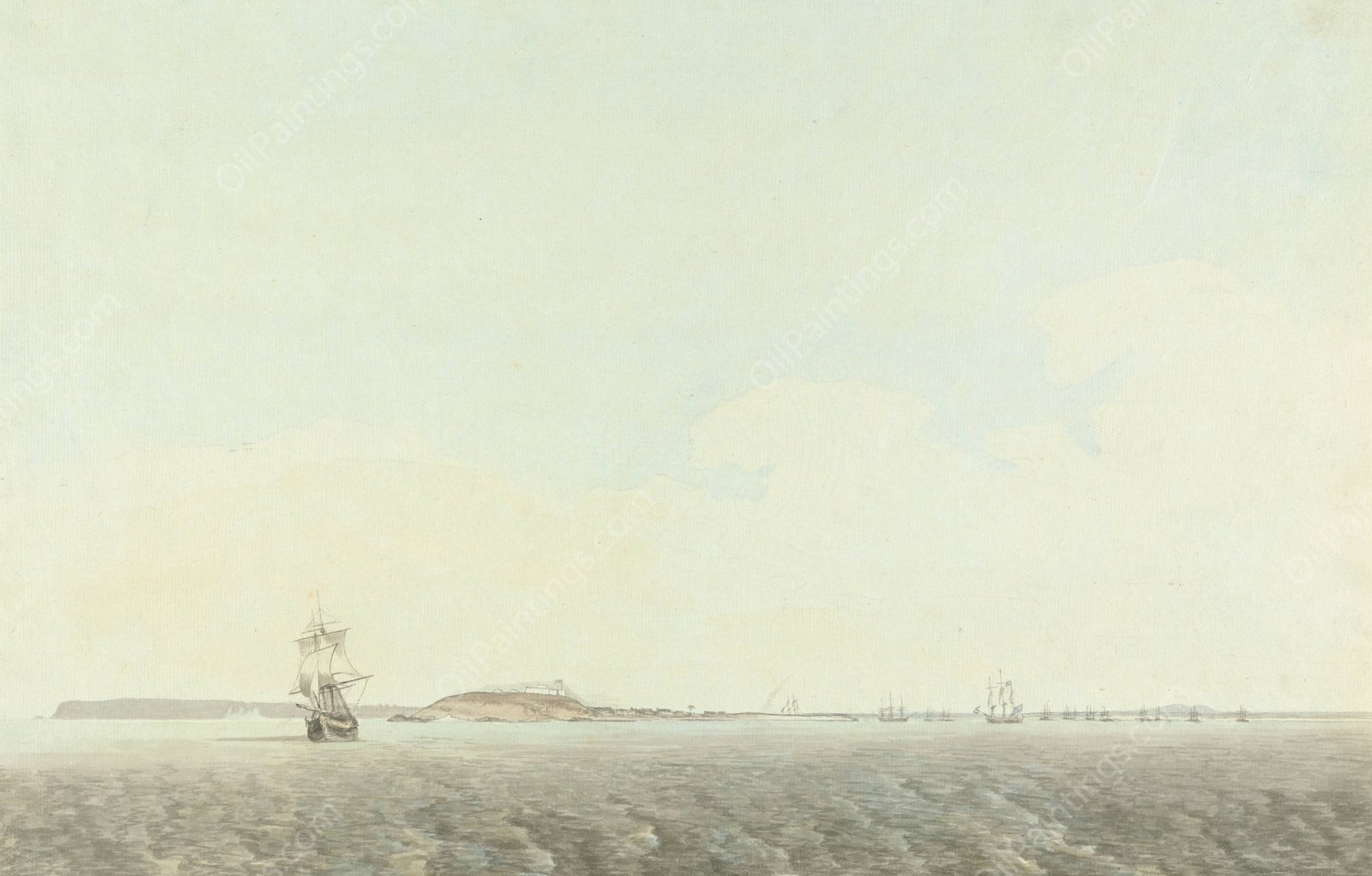 Goree by Samuel Davis - Hand-Painted Oil Painting Reproduction