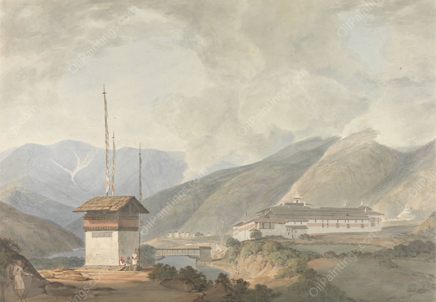 Tassisudon  by Samuel Davis - Hand-Painted Oil Painting Reproduction