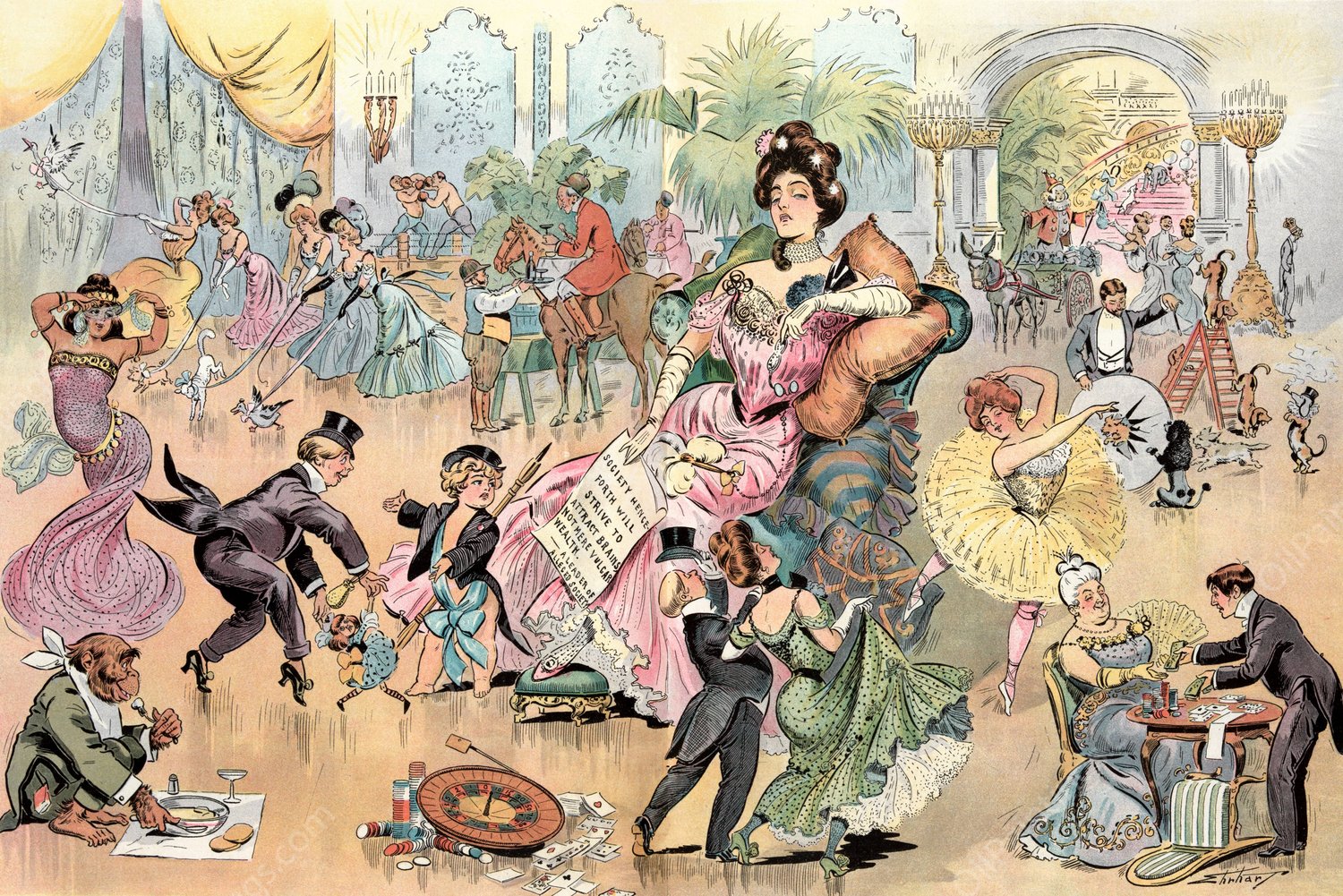 A word to the otherwise  by Samuel Ehrhart - Hand-Painted Oil Painting Reproduction