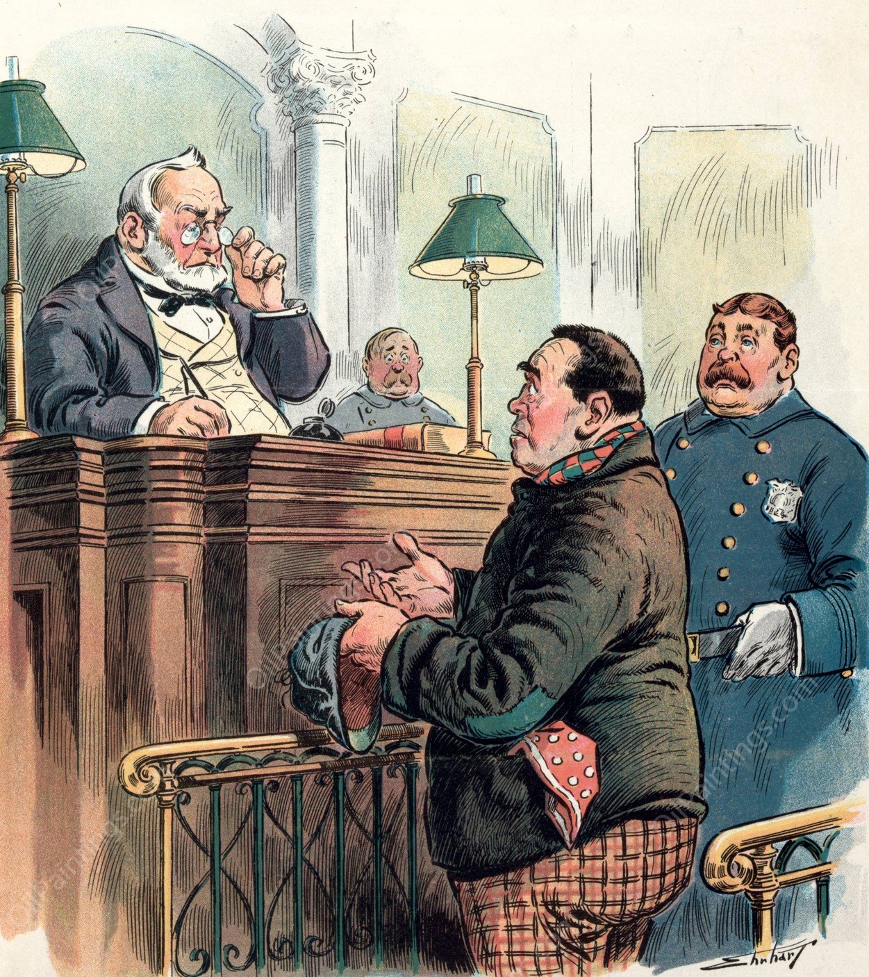 Justified  by Samuel Ehrhart - Hand-Painted Oil Painting Reproduction