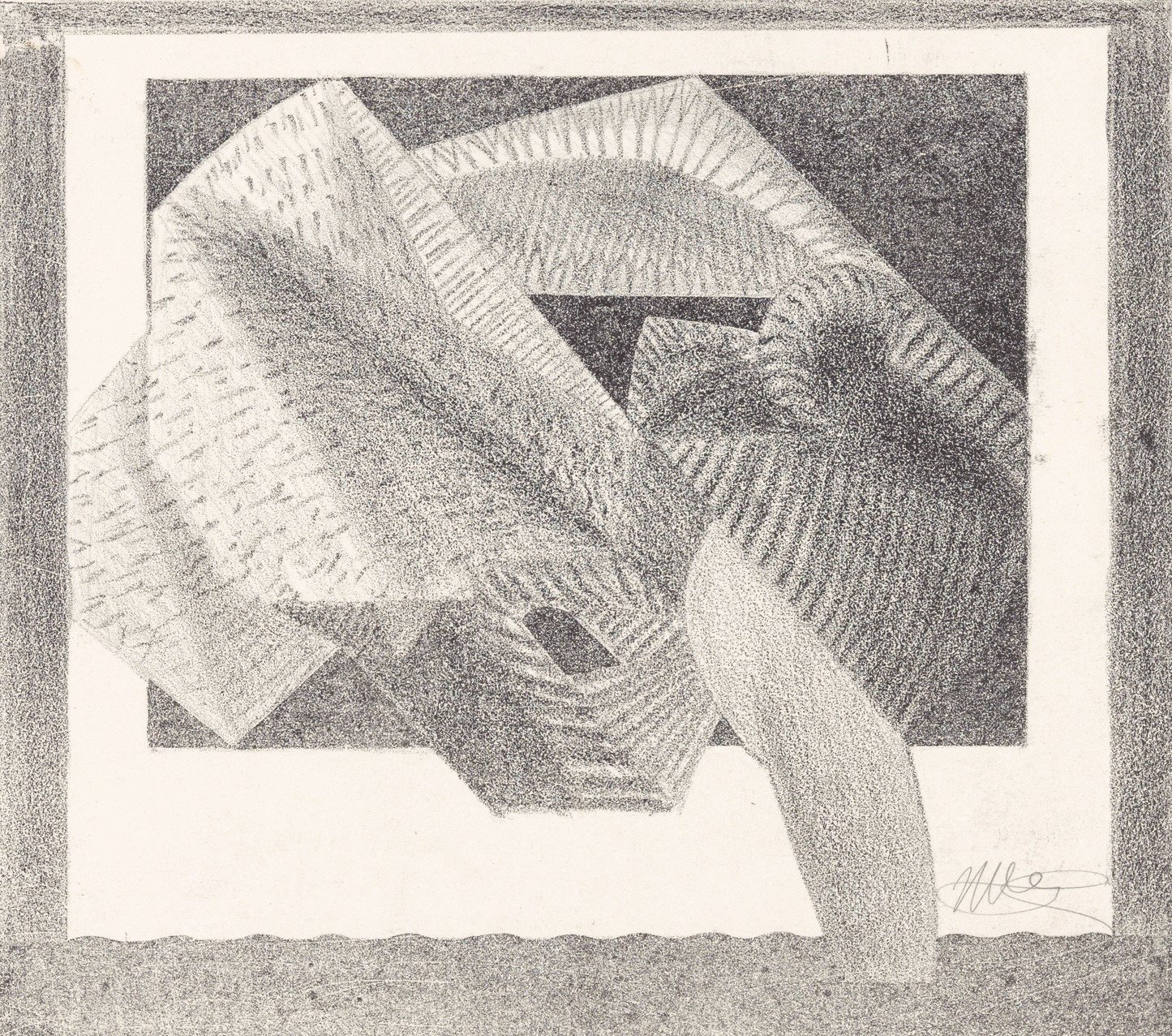 Geabstraheerde vogel  by Samuel Jessurun De Mesquita - Hand-Painted Oil Painting Reproduction